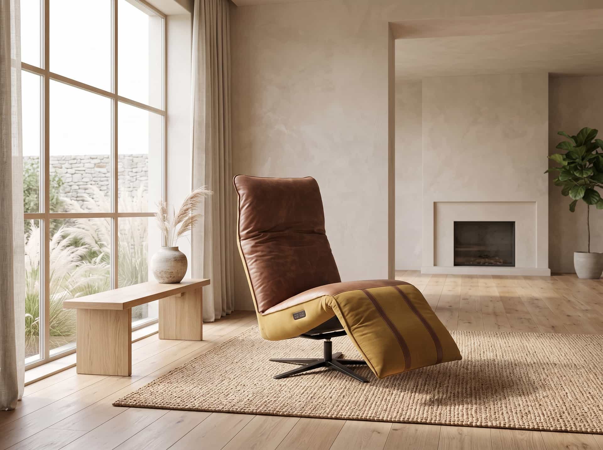 Fauteuil Sevilla Africa leder