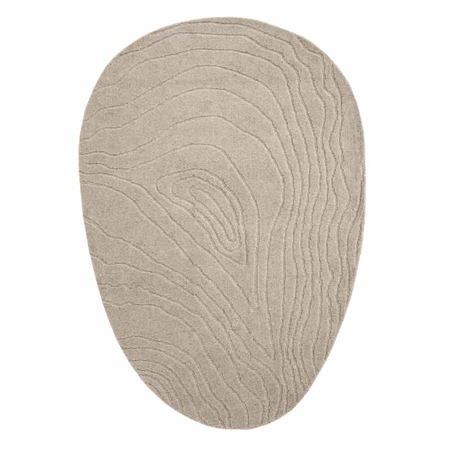 Vloerkleed Pebble Beige - By-Boo