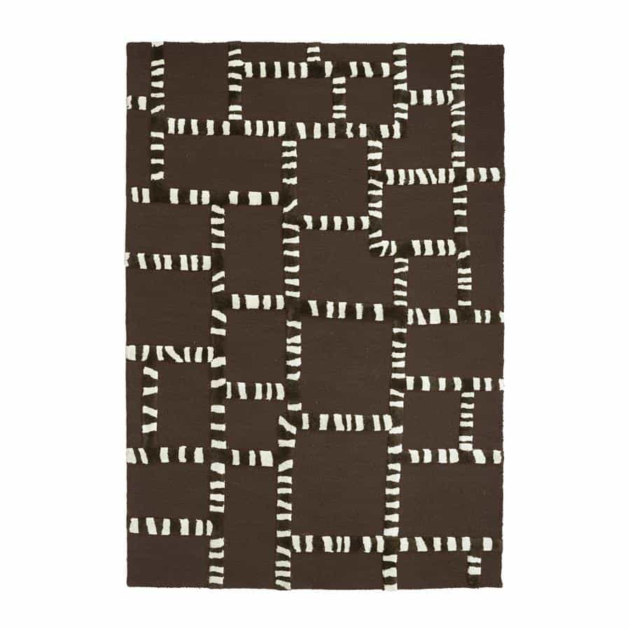 Vloerkleed StripeScape Bruin - By-Boo