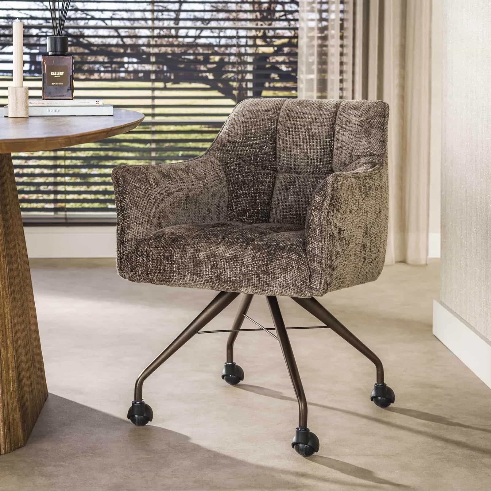 Armstoel Raster Hoven taupe
