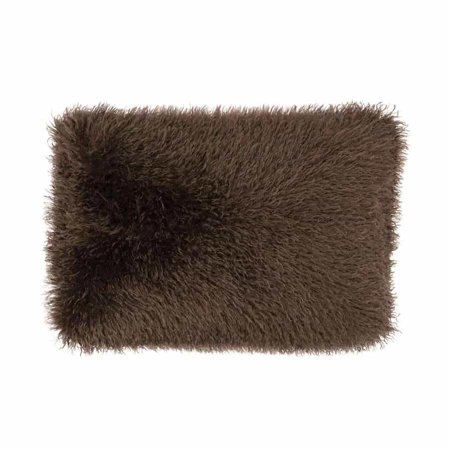 Kussen Doodly 40x60 cm - dark brown