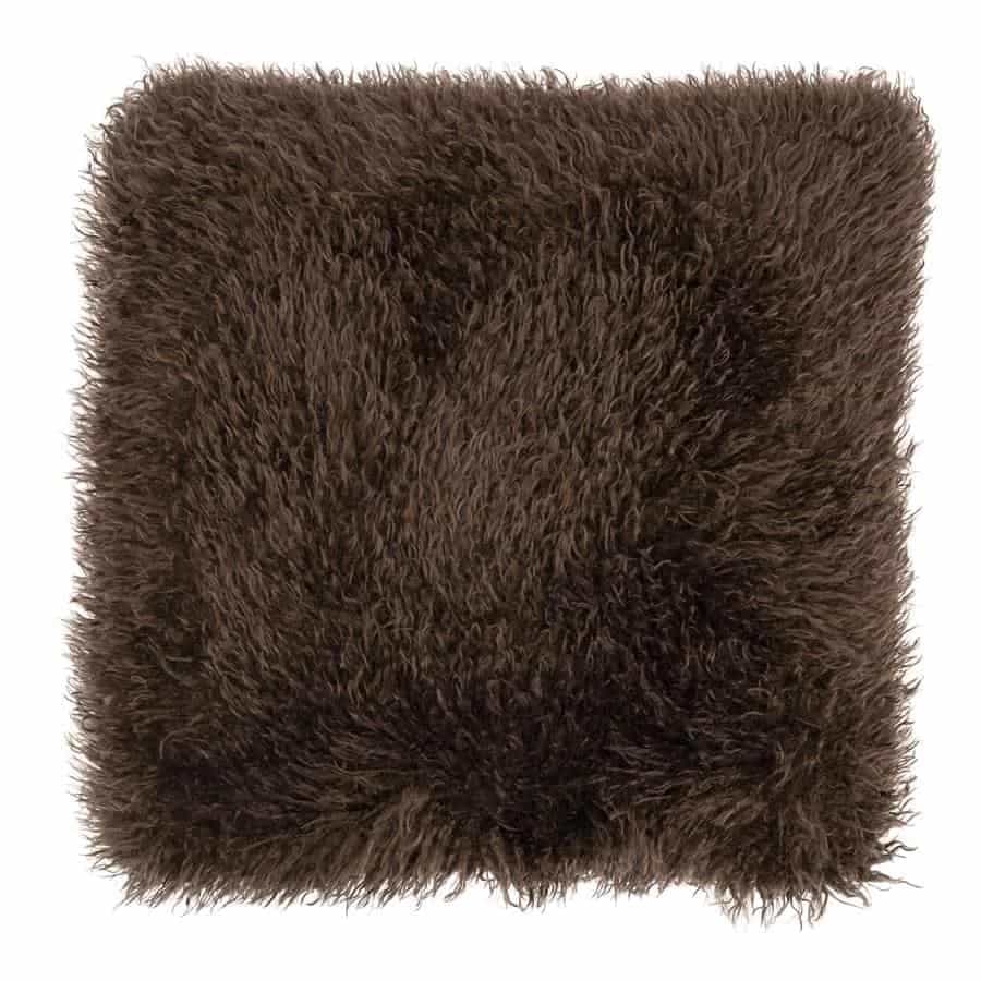 Kussen Doodly 50x50 cm - dark brown