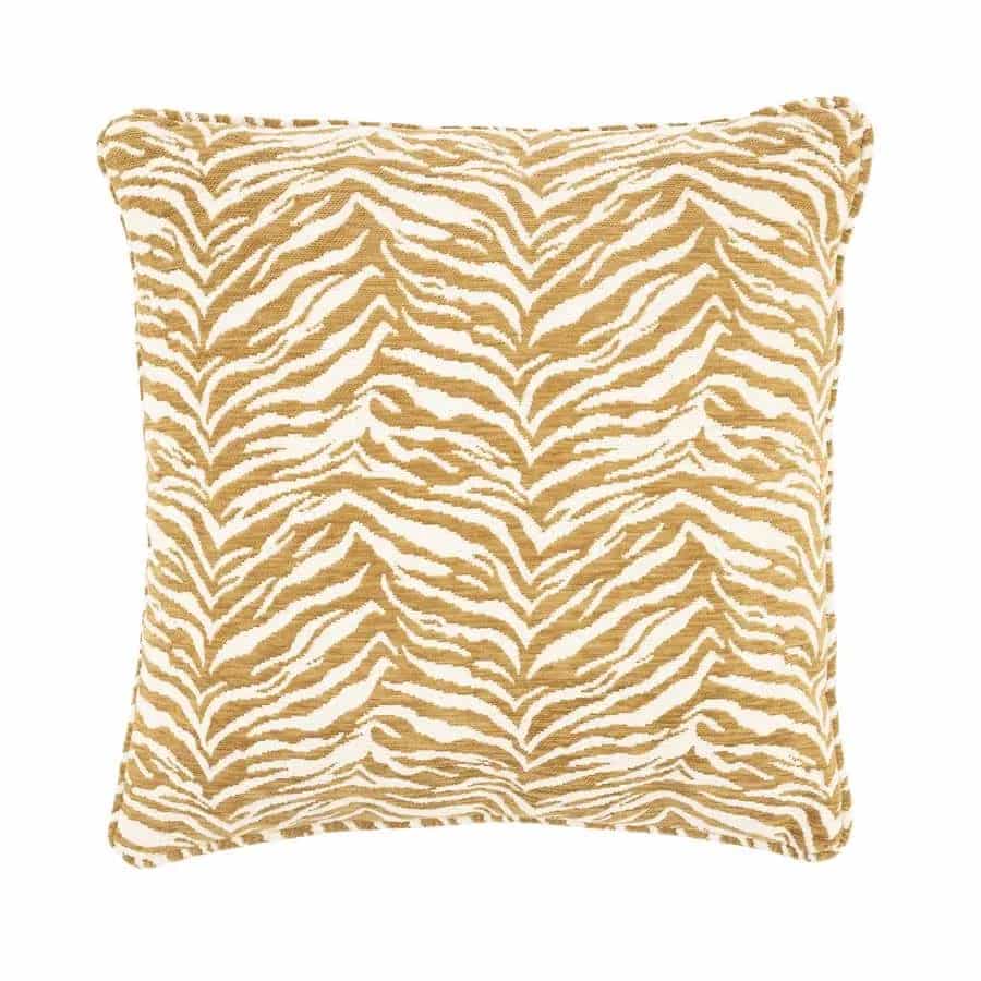 Kussen Tigra 45x45 cm - mustard