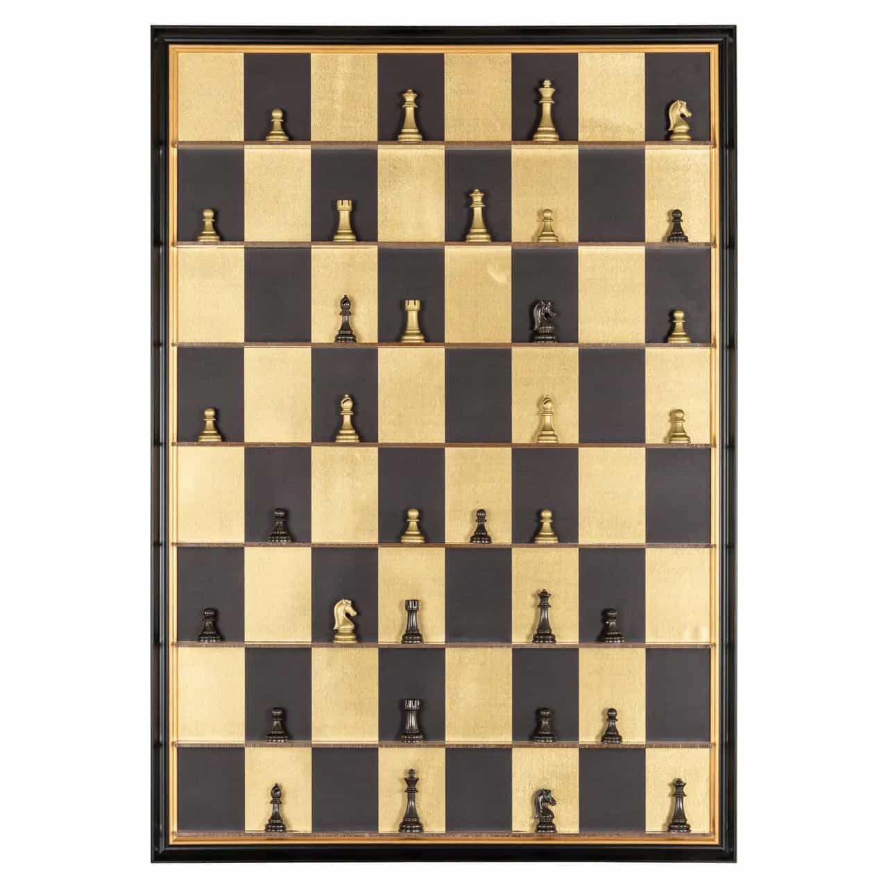 Wall art Nala black/gold