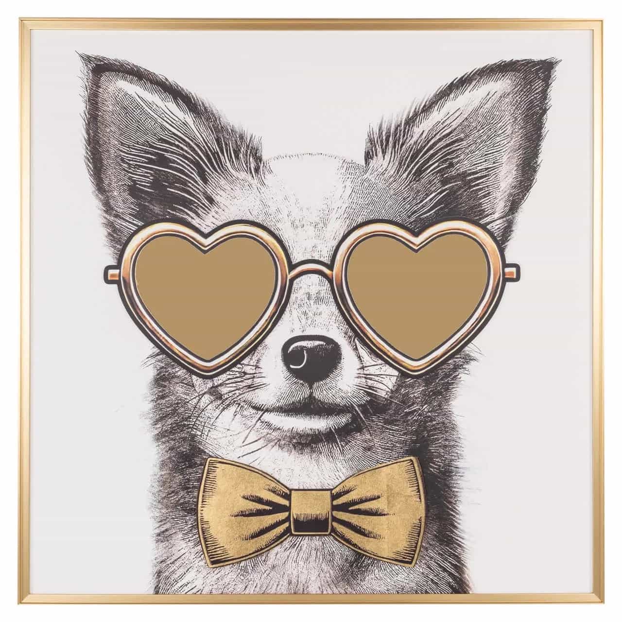 Wall art Bodhy black/gold