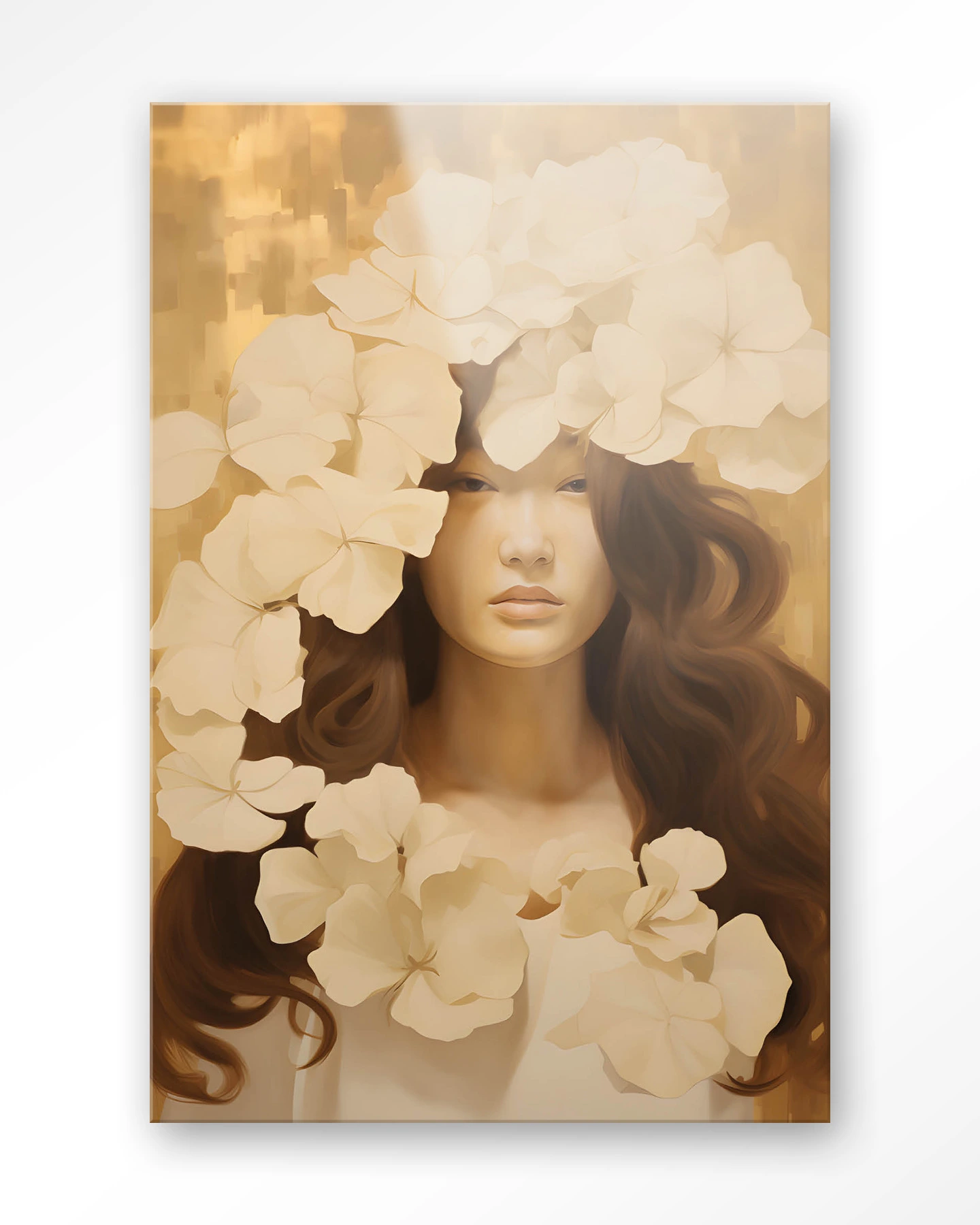 Wandkleed Lola - Urban Cotton als Glas