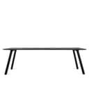Eettafel Berlin Zwart | 140/160/220 cm - Benoa