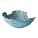 Schaal Decoratief Blauw Patina Middel - Benoa