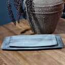 Bord Rechthoek Decoratief Blauw Patina Klein - Benoa