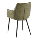 Eetkamerstoel Lucille Arm CEP 04 Army Groen - Benoa