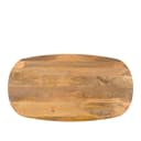 Salontafel Deens Ovaal Runa met Houten Onderstel 130 - Benoa