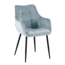Eetkamerstoel Lucille Arm Perfect Harmony 72 Lichtblauw - Benoa
