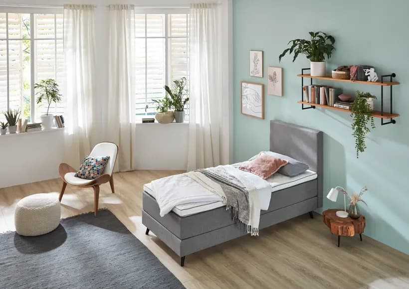 Boxspring V450 | Hugo Beige in sfeer