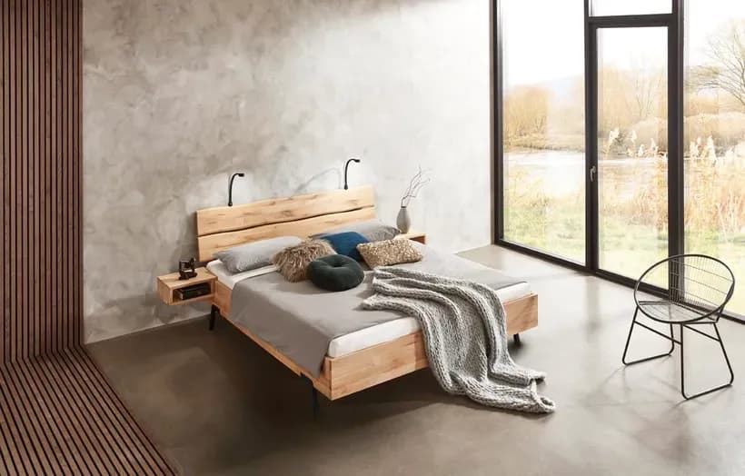 Ledikant Rough | Eiken Naturel