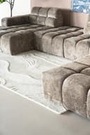 Vloerkleed Soil 160x230 cm Gebroken wit - By-Boo