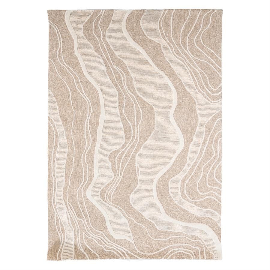 Vloerkleed Soil 190x290 cm Beige - By-Boo
