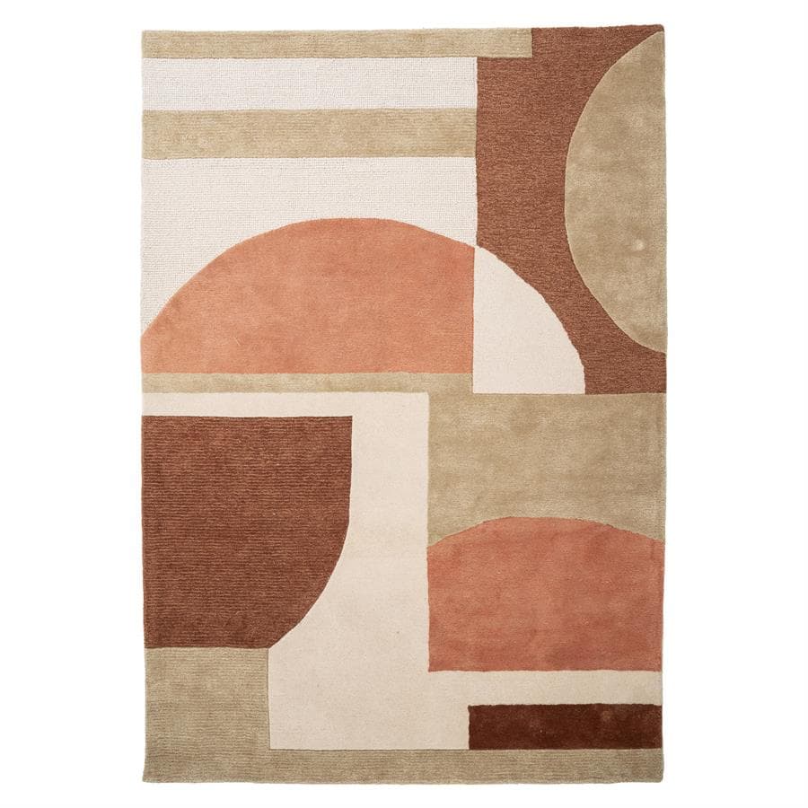 Vloerkleed Kazi 190x290 cm Terracotta - By-Boo