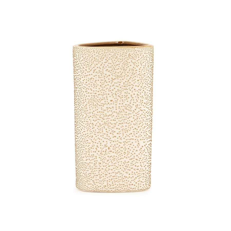 Vaas Dotangle Large Mosterd - By-Boo