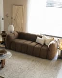Vloerkleed Kalme 160x230 cm Bruin - By-Boo