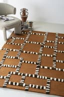 Vloerkleed StripeScape Caramel - By-Boo