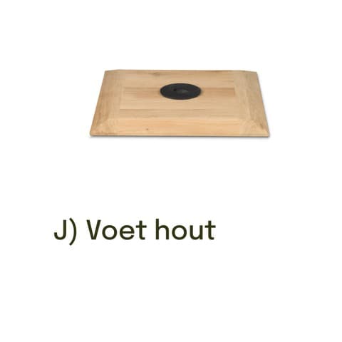 Voet J Hout