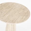 Tafel Aime 70x75 Travertin - Eleonora