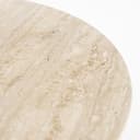 Tafel Aime 70x75 Travertin - Eleonora