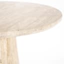 Tafel Aime 70x75 Travertin - Eleonora