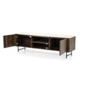 TV meubel Lio 170 cm 2drs. Mangohout - Eleonora