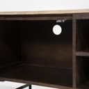 TV meubel Lio 170 cm 2drs. Mangohout - Eleonora