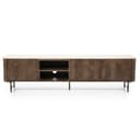 TV meubel Lio 200 cm 3drs. Mangohout - Eleonora
