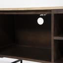 TV meubel Lio 200 cm 3drs. Mangohout - Eleonora