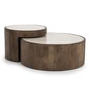 Salontafel set Hazel Mangohout - Eleonora