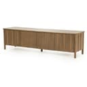 TV meubel Jake 4 drs. bruin Eikenhout - Eleonora