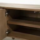 TV meubel Jake 4 drs. bruin Eikenhout - Eleonora