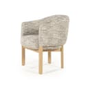 Stoel Micha taupe Nori - Eleonora