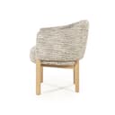 Stoel Micha taupe Nori - Eleonora