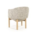 Stoel Micha taupe Nori - Eleonora