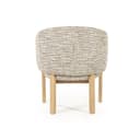 Stoel Micha taupe Nori - Eleonora