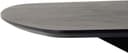 Eetkamertafel deens ovaal 180, Acacia Black - My Sons