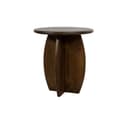 Bijzettafel Ø50, Mango Brown Walnut, Belly Table Collection - My Sons