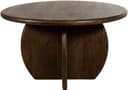 Eetkamertafel Ø130, Mango Brown Walnut, Belly Table Collection - My Sons