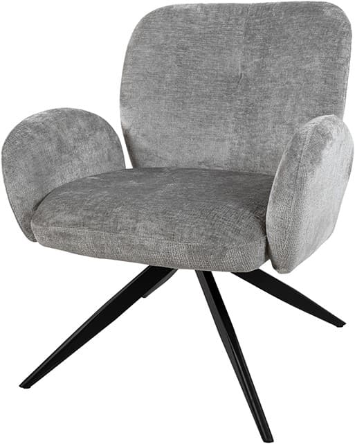 Bobby draaifauteuil 360 - Perfect Harmony - Light grey 85 - My Sons