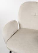 Bobby eetkamerstoel - zonder arm - Perfect Harmony - Ivory 02 - My Sons