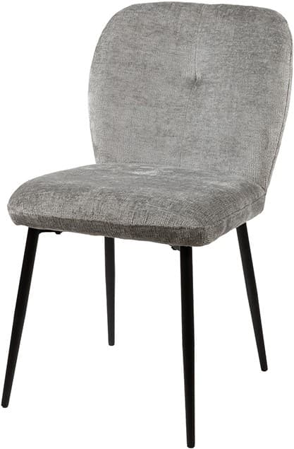 Bobby eetkamerstoel - zonder arm - Perfect Harmony - Light grey 85 - My Sons