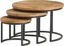 Natural Enzo salontafel, set van 3 - My Sons