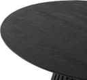 Eetkamertafel Ø120, Acacia Black, Burundi Table Collection - My Sons