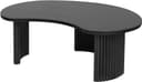 Firenze salontafel 125, boon vorm, Black - My Sons