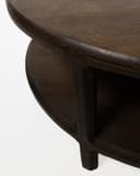 Salontafel Ø100, H40, Mango Brown Walnut - My Sons