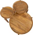 Berlijn salontafel, set van 3, Smooth Natural - My Sons